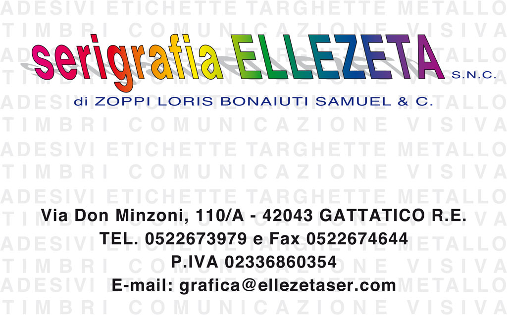 Serigrafia Ellezeta